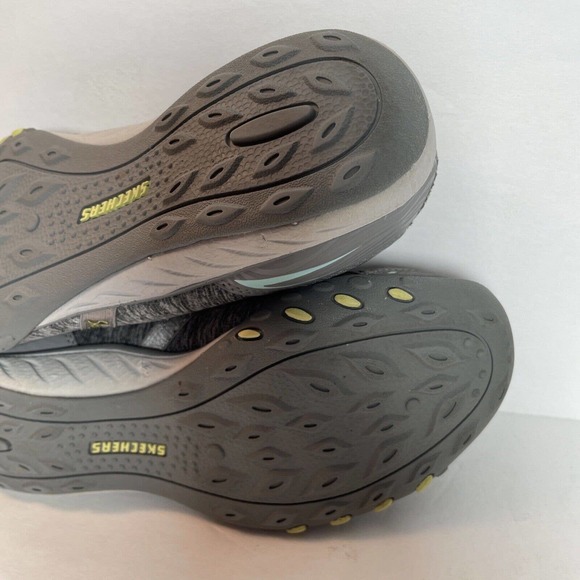 Skechers Shoes 6 Relaxed Fit Memory Foam Bungee Walking Sneakers 22468 Gray - Picture 15 of 15